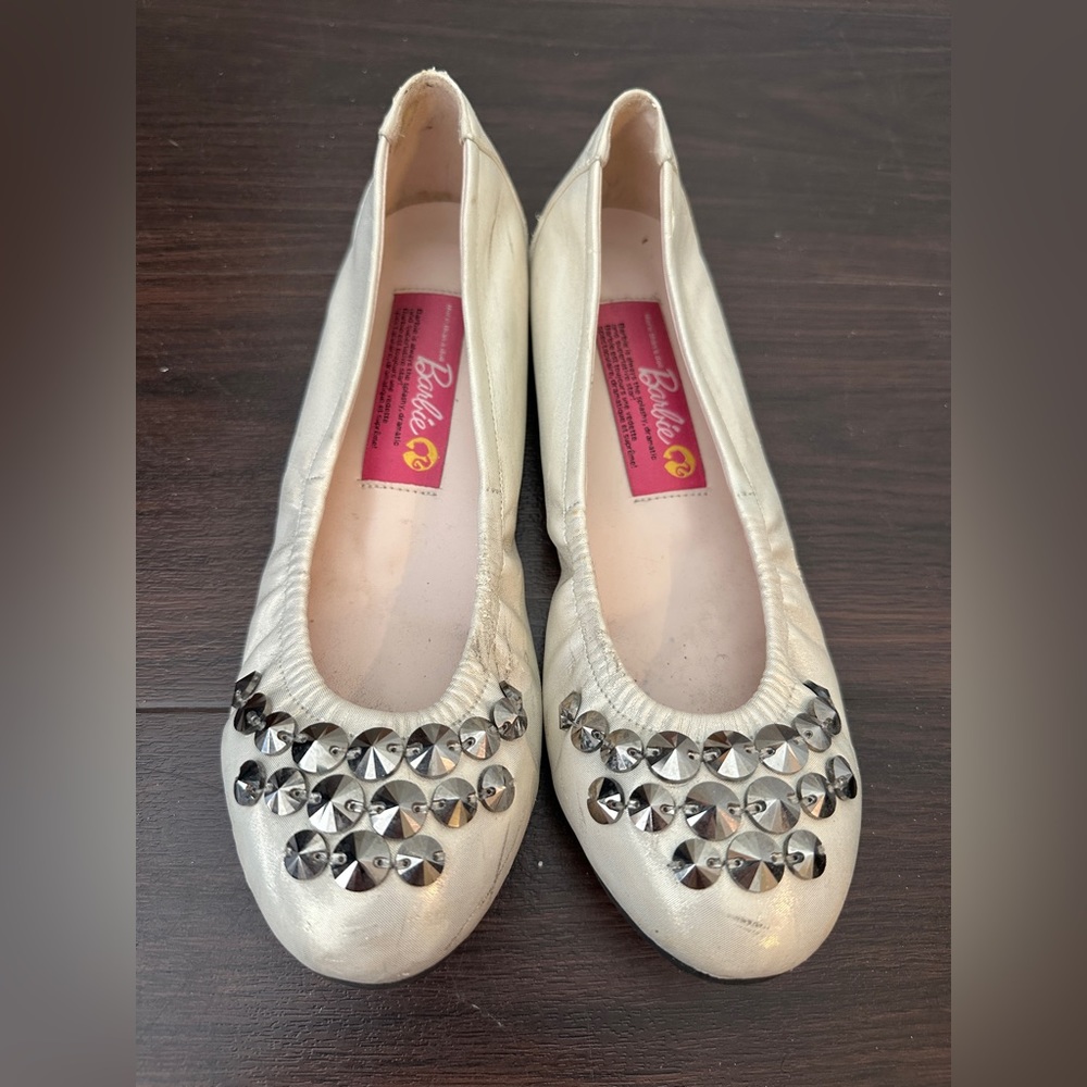 Barbie ballet flats, size 6.5
